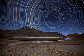 star trails