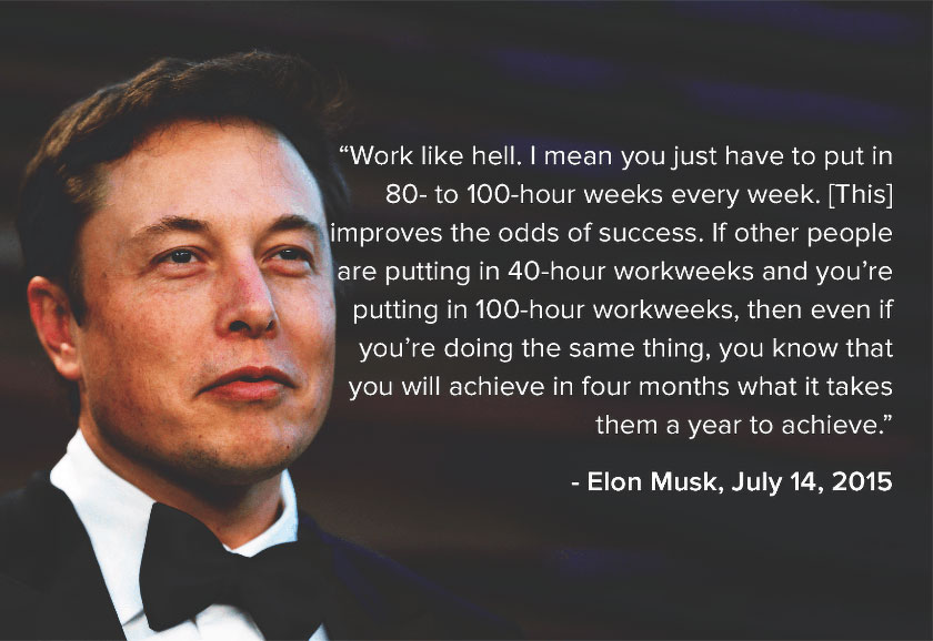 elon musk quote burnout