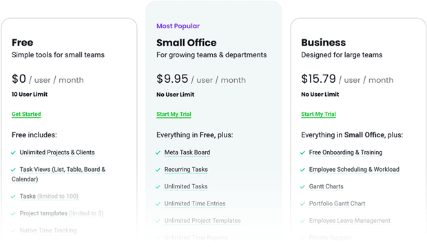 pricing